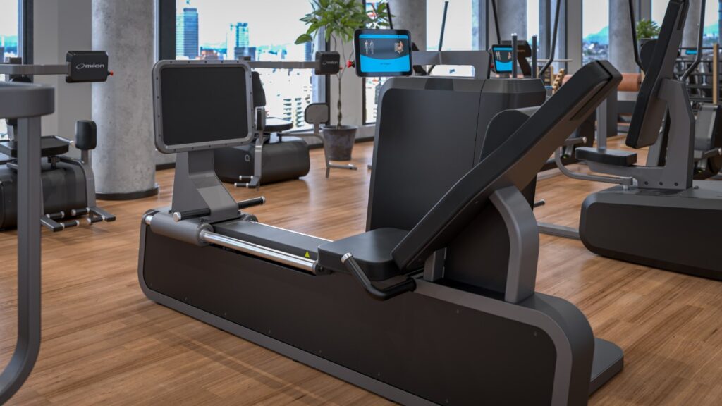 Klub fitness oparty na systemie Milon – inteligentne maszyny w studio fitness